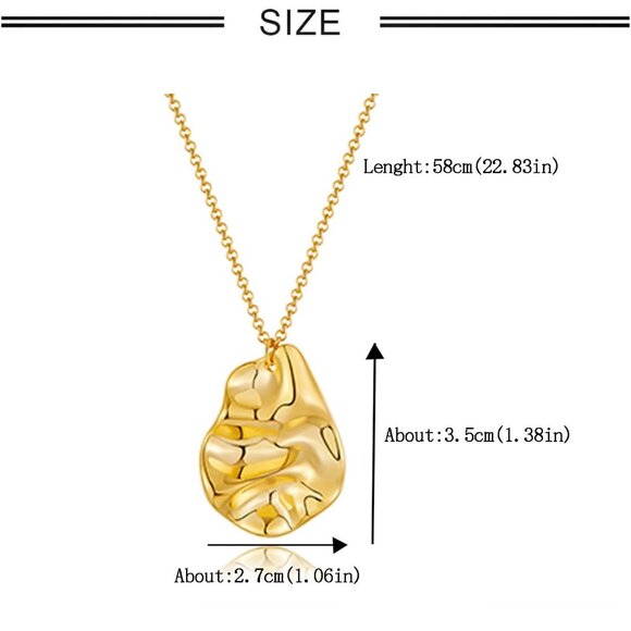 Starfish Shell Pendant Gold Necklace for Women, Boho Beach Ocean Jewelry, Summer - Picture 7 of 7